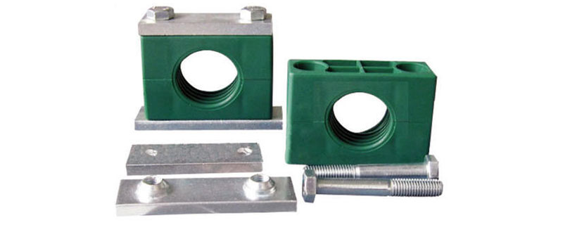 Abrazaderas para tubos de servicio pesado  Abrazadera hidráulica  antivibración DIN 3015-2