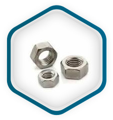 Acero inox 347H Tuercas hexagonales