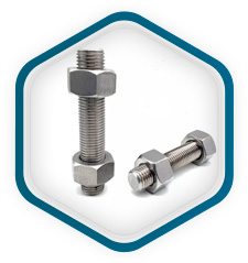 Acero inoxidable 304L Pernos prisioneros