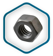 Steel al carbono Tuercas hexagonales