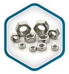 Superaleación X Tuercas hexagonales