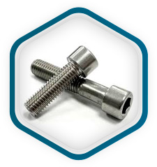 Titanio EN 3.7035 Tornillos de cabeza hexagonal