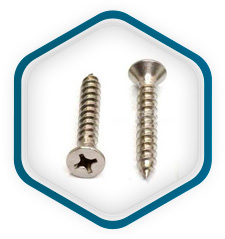 Titanio puro comercial grado 2 Tornillos