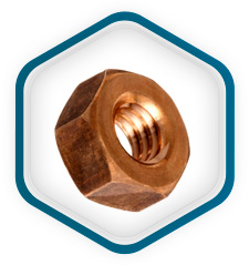 Werkstoff Nr. 2.0872 Tuercas hexagonales