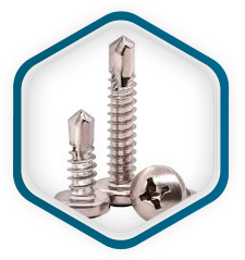 Tornillos autoperforantes F467 N04400