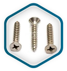 Tornillos autorroscantes de níquel 825