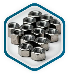 Tuercas hexagonales gruesas ASTM F467 UNS N04400