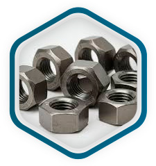 Tuercas hexagonales Incoloy 825